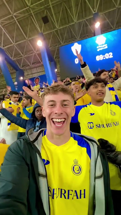 Ronaldos New Chant At Al-Nassr 🤣 #shorts #cr7 #ronaldo