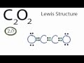 C2O2 Lewis Structure Concepts
