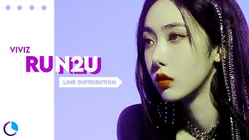 How would VIVIZ sing RUN2U by STAYC ( Line Distribution )