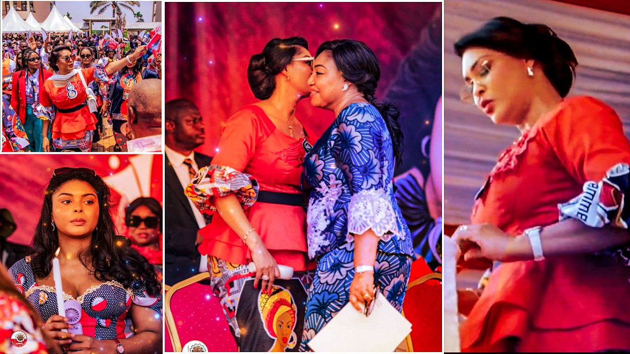 AMIDA SHATUR EN LARMES Son discour historique devant Denise Nyakeru L’hommage à Kamerhe et JB Mpiana