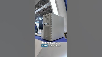 Ultimate Sleeper PC Case! #tech #pc #gamingcomputer #pcbuild #computex