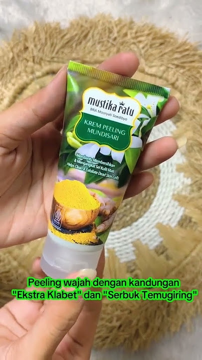 Mustika Ratu Krim Peeling Mundisari