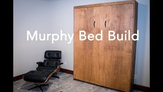 Murphy Bed Build Build a queen size Murphy bed. Total cost without mattress about $600.