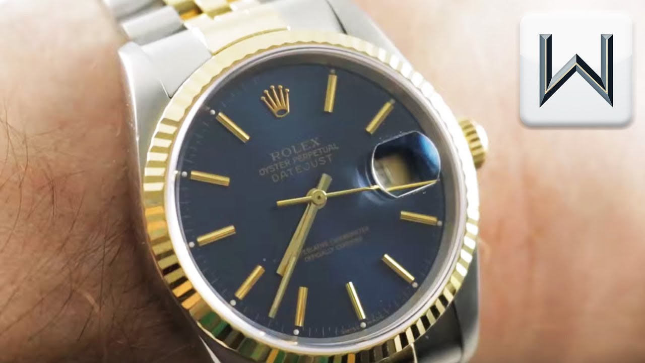 oyster perpetual datejust 16233