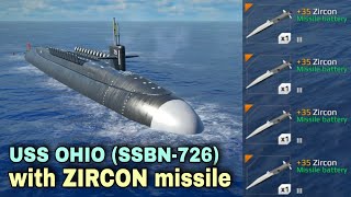 USS OHIO (SSBN-726) with ZIRCON Missile | Modern Warships