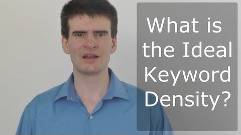 Keyword Density & SEO