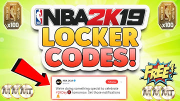 NBA 2K19 LOCKER CODE FOR FREE MT AND REWARD TOKENS!