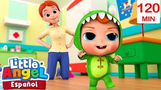 ¡Baby John se convierte en un dinosaurio antes de dormir! | Canciones Infantiles 🎵 |