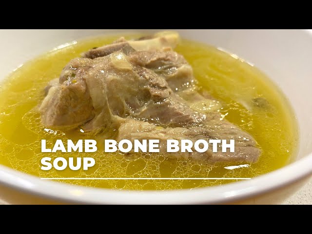 Lamb Stock, Easy Lamb Broth Recipe