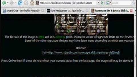 How to add an Signature to your Forum Profile