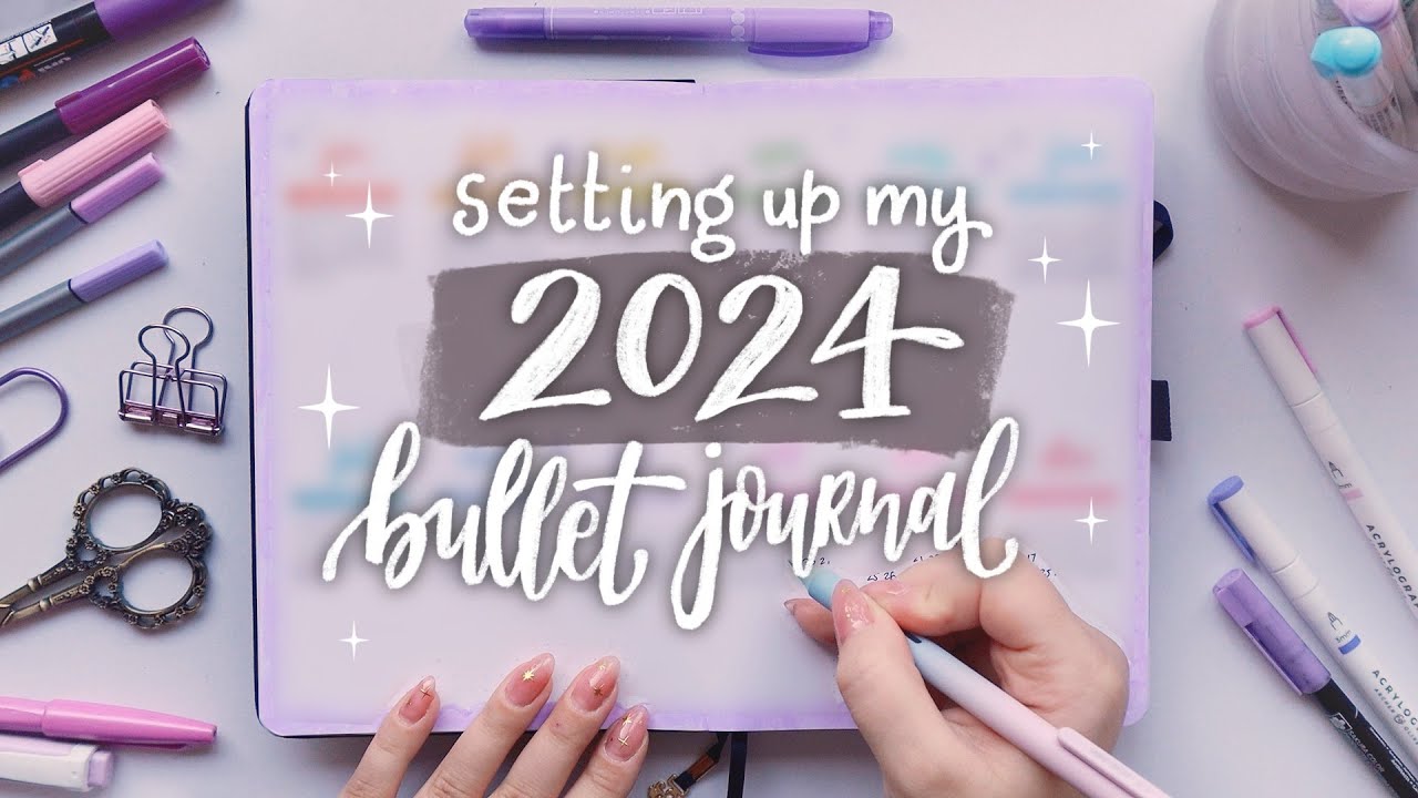 2020 Bullet Journal Set Up + January Plan With Me 💫 