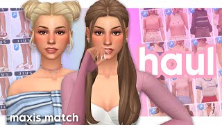 BEST CC FINDS | Sims 4 Custom Content Haul (Maxis Match)