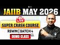JAIIB May 2026 Online Course | JAIIB RBWM Crash Course Classes | JAIIB RBWM Exam Preparation