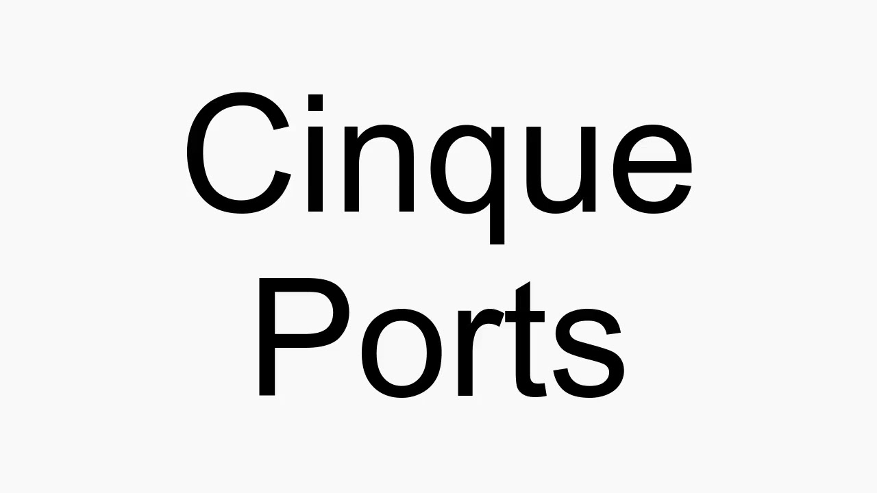 How To Pronounce Cinque Ports YouTube