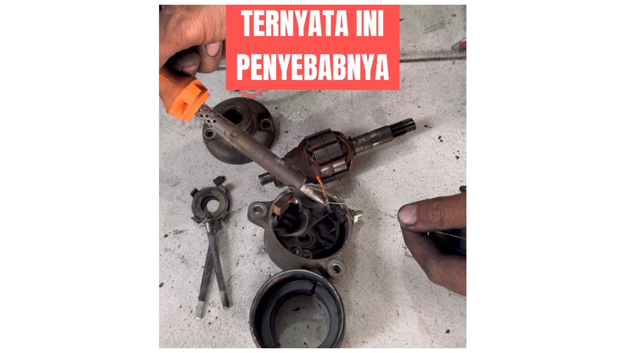 Penyebab stater supra x 125 berisik, kadang bisa kadang tidak