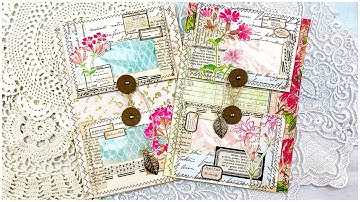 FABULOUS FLIPS! #2 Easy double envelope flip-out with window pockets and journaling spots