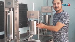 Akse Sucuk Dolum Makineleri 7 Litre, 10 Litre, 15 Litre