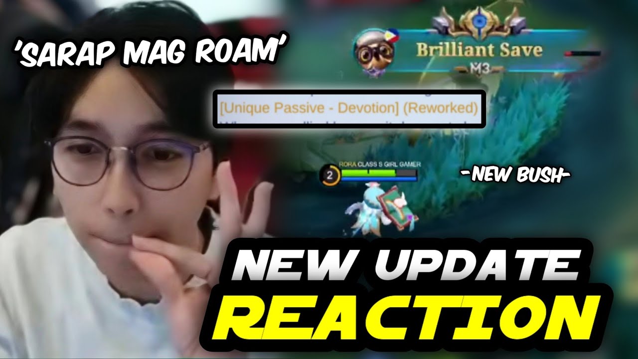 Added Bushes, Roam Changes, Hero Adjustments and Many More 🔥 Ohmyvenus' Reaction