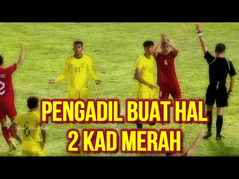 Insiden 2 Kad Merah MALAYSIA VS VIETNAM | SUKAN SEA 2023