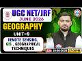 UGC NET Geography Unit 9 | Remote Sensing, GIS & Geographical Techniques | Geography UGC NET