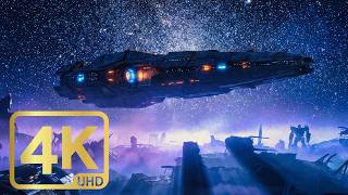 Another Cybertron World | The Robot Planet After The War | 4K Cinematic & Epic Music