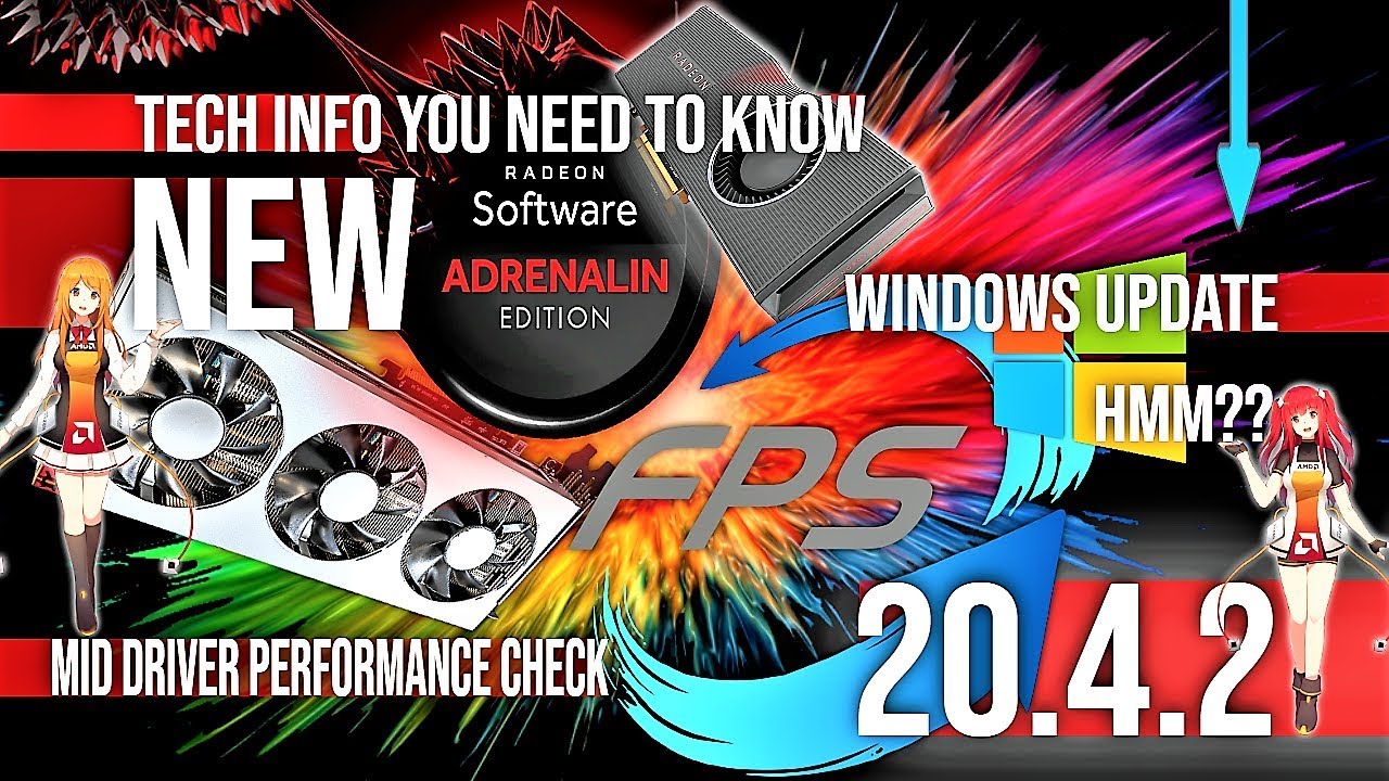 New AMD Radeon Software Adrenalin 20.4.2 Update Windows Patch 1 💻 Gpu ...