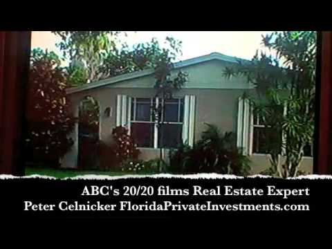 Peter Celnicker is featured twice on ABC's 20/20 as a Real Estate expert in flipping houses, foreclosures, short sales, REO bank owned properties and loan modification in South Florida. Peter was a top Real Estate Agent for Remax for years. He also enjoyed working with Kendra Todd winner of the Apprentice. For tips on Real Estate investing and to read more about Peter and his investing check out www.FloridaPrivateInvestments.com and his Real Estate blog http