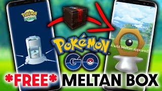 GET UNLIMITED *FREE* MELTAN BOXES in POKEMON GO | #shorts screenshot 4