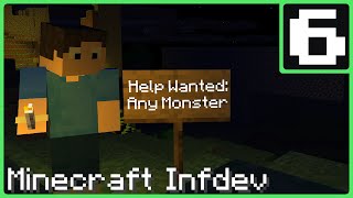 Where Are The MONSTERS?! | Minecraft Infdev 20100617