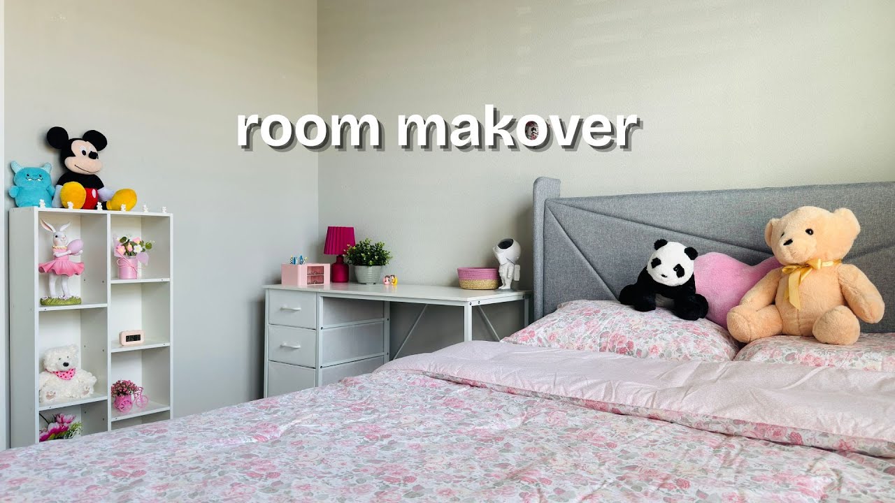 Cozy & Aesthetic Small Room Makeover | Pinterest-Inspired | Silent Vlog