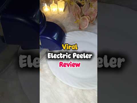 Viral FruitPeeler Honest Review!! #reviewelectricpeeler #fruitpeeler #vegpeeler #viralelectricpeeler