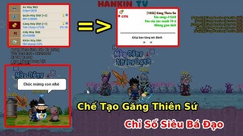 Ngọc Rồng Online | Lần Đầu Chế Tạo Găng Thiên Sứ Bất Ngờ Ra Găng Siêu Vip | Xayda Chơi Sức Đánh NRO