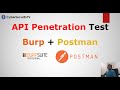 API Penetration Test + Burp + Postman