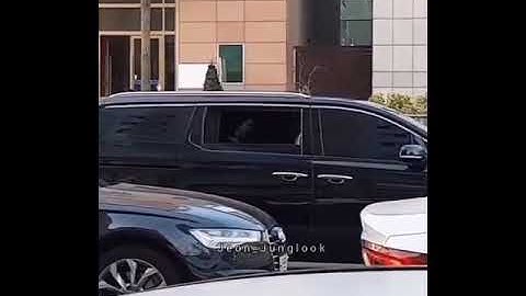 a army made a video of jimin in car 🚗 going somewhere 😍.      #jimin #bts #shorts