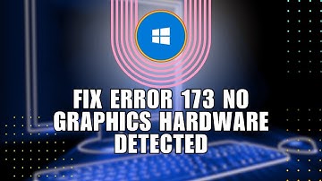 ⚡️ EXPERT: How To Fix Error 173 No Graphics Hardware Detected When Running AMD Software Installer