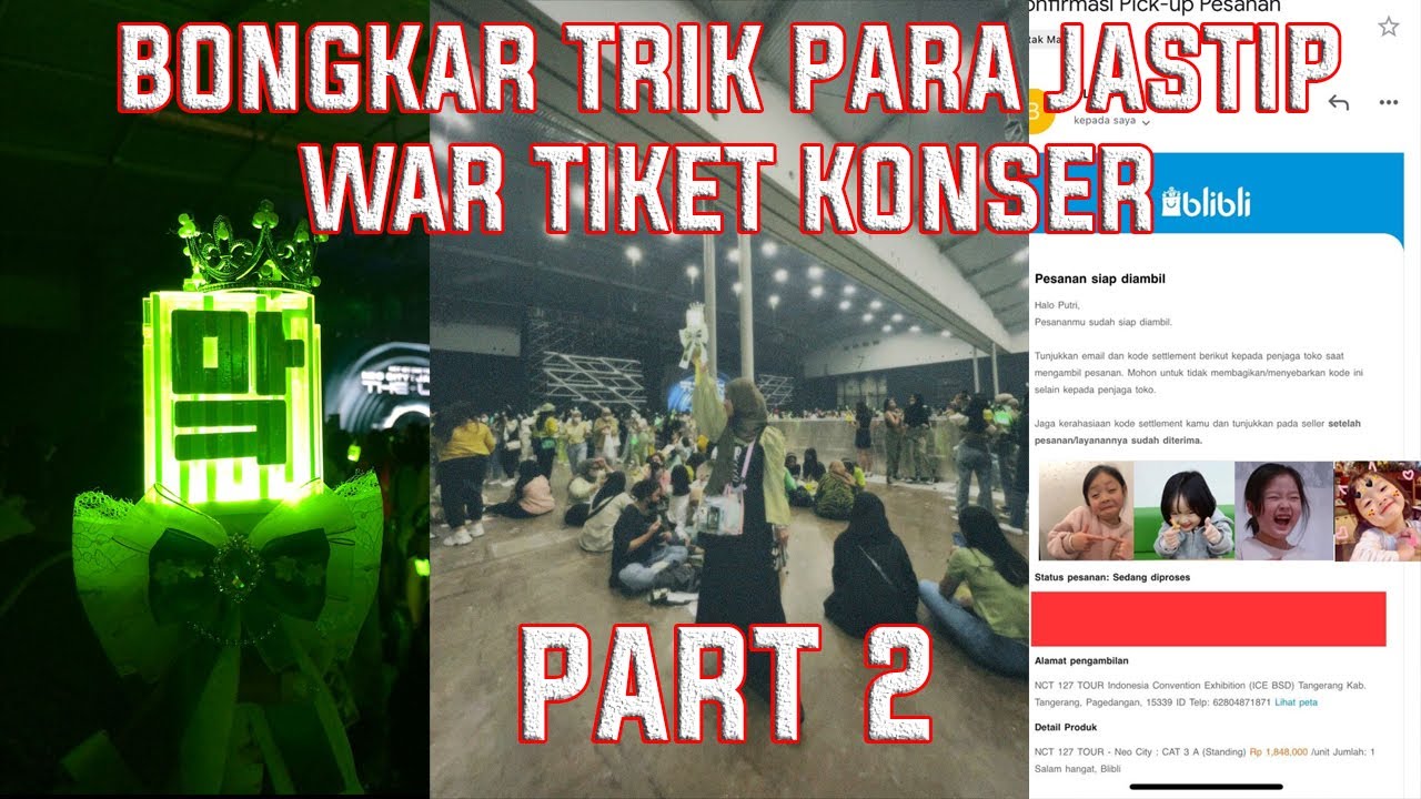 CARA WAR TIKET KONSER | PART 2 | 