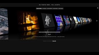 3D Photo Row Designer by Raizensoft | Beautiful 3D Javascript photo application screenshot 3