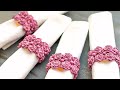 🌺 Servilleteros Decorados con Flores de PORCELANA RUSA 🌺 DIY Napkin Holder With FLOWERS