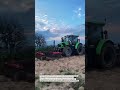Heavy-Duty Disc Harrow in Action | Fast Soil Preparation Power 🚜 #Farming #TractorLife #Agriculture