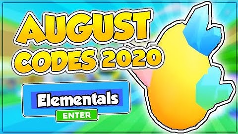 All "New [ Elementals ] Update Working Codes 2020 in Roblox Tapping Simulator