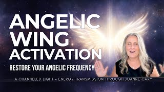 Angel Wing Healing Activation • Reclaiming Your Angelic Lineage (Light Language Transmission)
