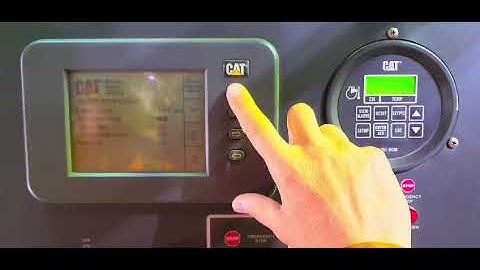 How to test the overspeed trip of Diesel Generator Caterpillar
