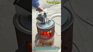DIY Wood Stove Heating System: Efficient Warmth for Your Home #heating #DIY #woodstove