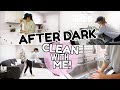 RELAXING CLEAN WITH ME | MOTIVATING NIGHT TIME ROUTINE