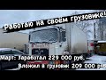 ПРОСТО ЖЕСТЬ!!! УШОЛ В МИНУС В МАРТЕ НА СВОЁМ ГРУЗОВИКЕ!!! ВЛОЖИЛ 209 000 рублей в РЕМОНТ 🤦