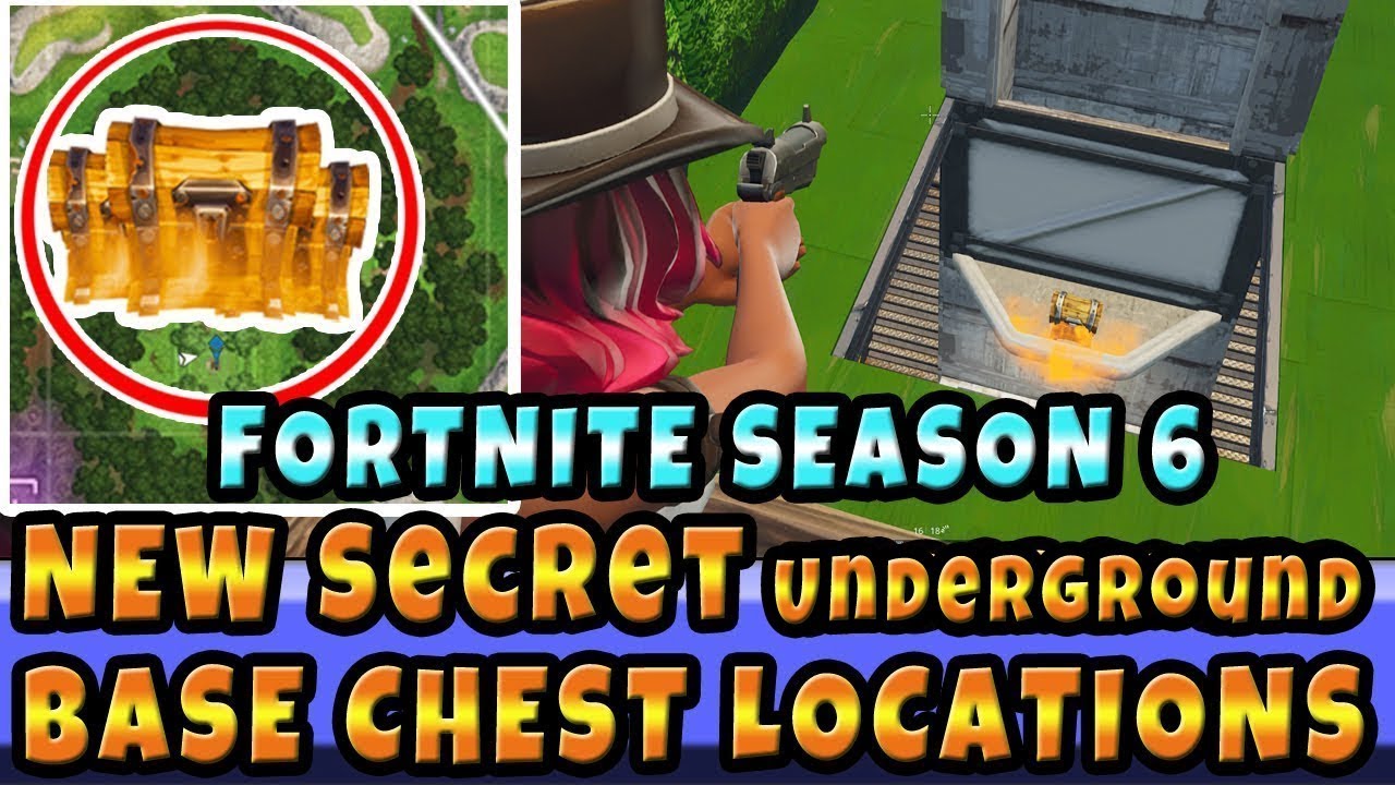 New Secret Underground Base In Wailing Woods All Chest Locations