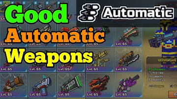 Powerful Automatic Weapons in Pixel Gun 3D | Video Suggestion
