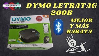 ETIQUETADORA DYMO LETRATAG 200B MEJOR Y MÁS BARATA