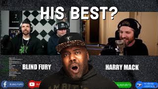 Harry Mack Freestyle for Blind Fury TV Reaction