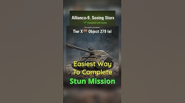 EASIEST Way to Complete Alliance 9 Obj 279E Mission #wot